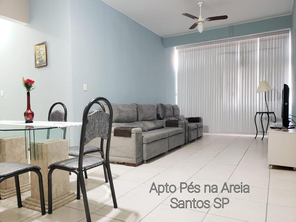 Apartamento Pes Na Areia 桑托斯 外观 照片
