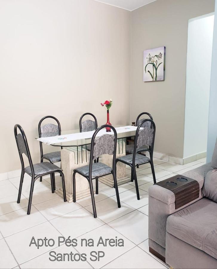 Apartamento Pes Na Areia 桑托斯 外观 照片