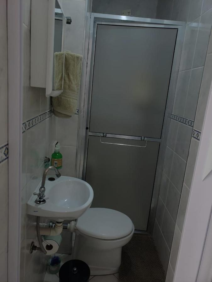 Apartamento Pes Na Areia 桑托斯 外观 照片