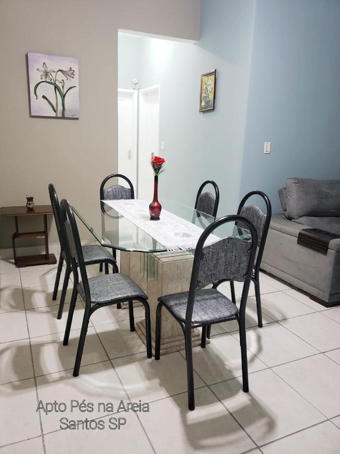 Apartamento Pes Na Areia 桑托斯 外观 照片