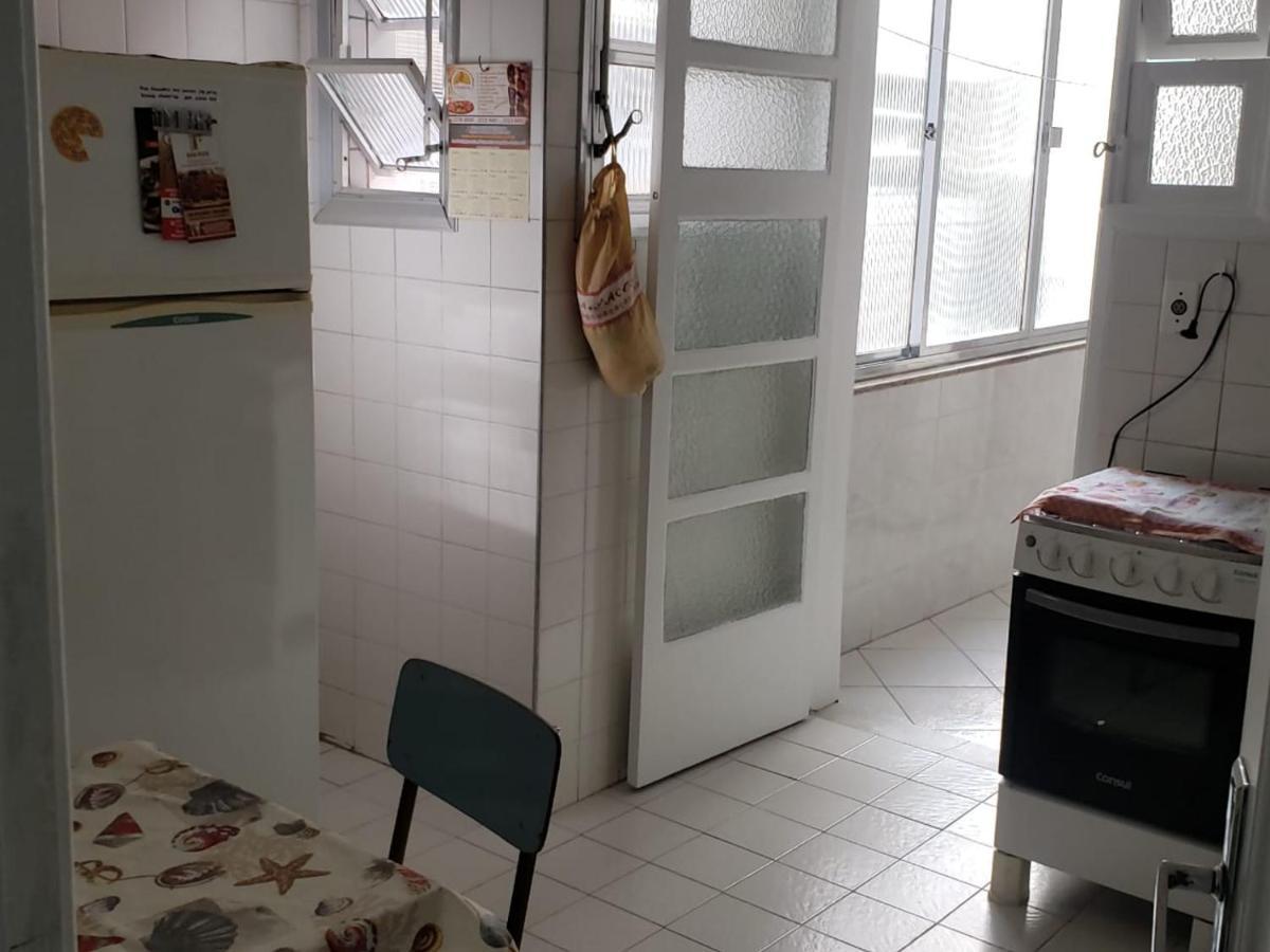 Apartamento Pes Na Areia 桑托斯 外观 照片